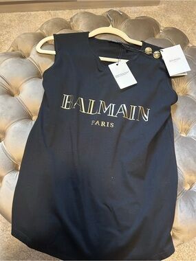 Balmain sleeveless top